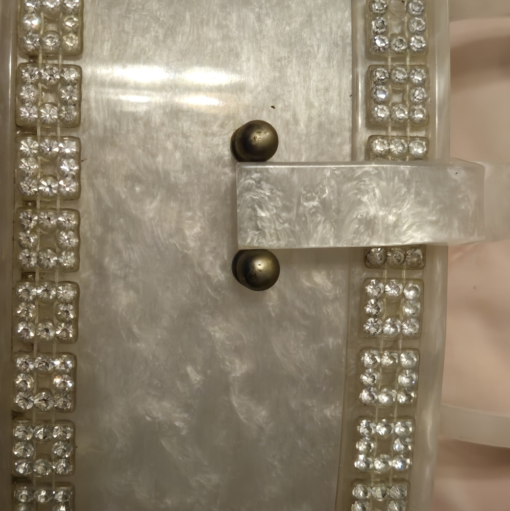 VINTAGE WILARDY LUCITE PURSE MID CENTURY,VERY RARE. - Picture 3 of 5